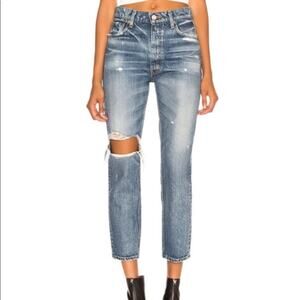 Moussy Vintage Blue Marshall Boy Skinny Jeans Size 24
